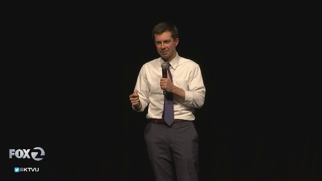 Buttigieg rebuts President Trump's cartoon comparison, explains how Democrats' can win swing states