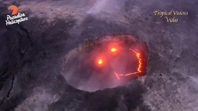 'Smiley Face' volcano goes viral