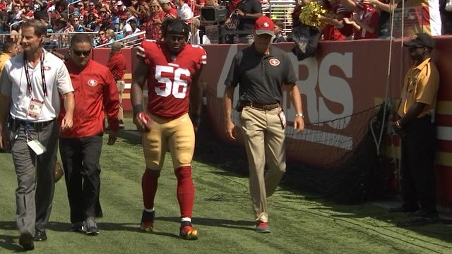 49ers' Reuben Foster arrested for alleged domestic violence, out on $75,000 bail