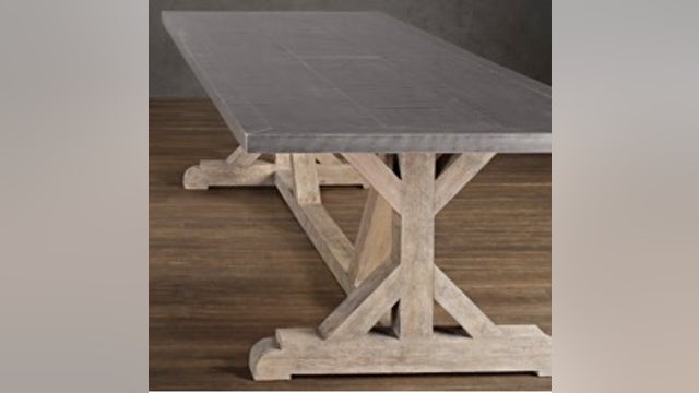 Restoration Hardware recalls tables due to risk of lead exposure