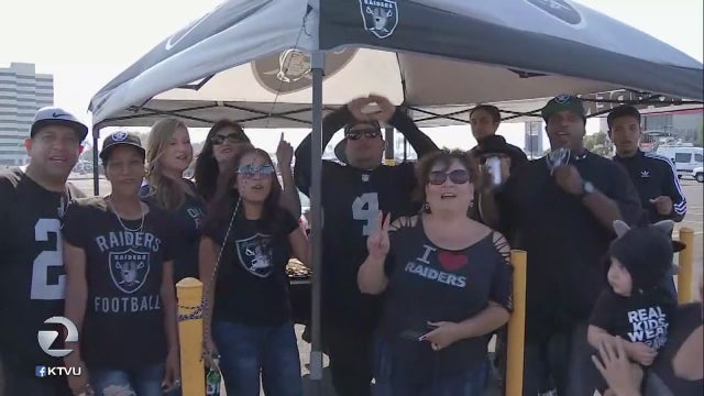 Raiders fan prepare for the season