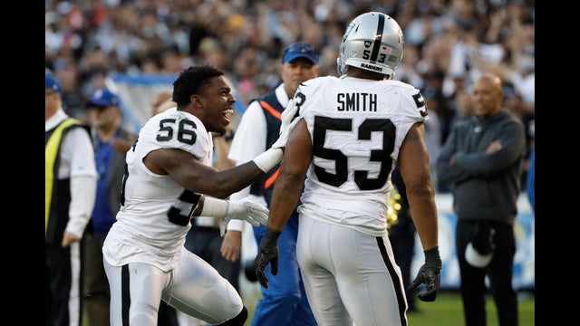 Raiders clinch playoff berth for the first time since 2002
