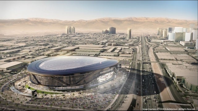 Board OKs conditional lease for Raiders stadium in Las Vegas