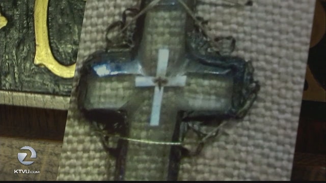 Crucifixion relic stolen from Catholic church in SF's Pacific Heights