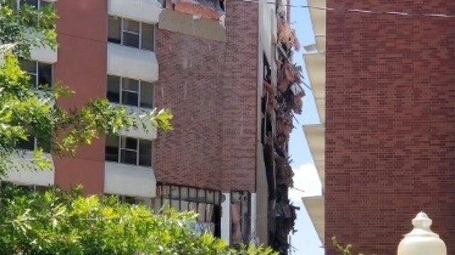 Explosion causes partial collapse of dorm at University of Nevada, Reno campus
