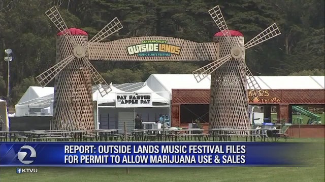 Outside Lands files for permit to allow marijuana use, sales