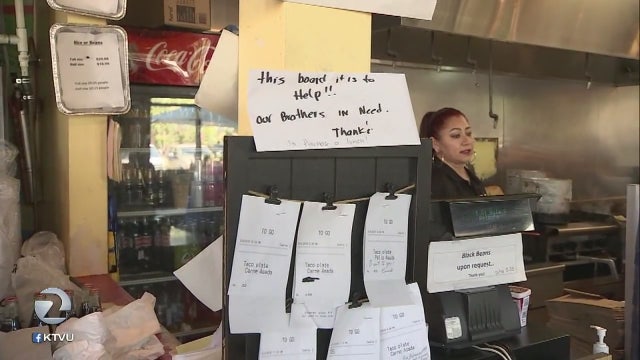 Two Amigos Taqueria serving free meals to less fortunate, customers pay it forward with donations