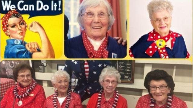 Rosie the Riveters, all in their 90s, want to fly to Normandy for 75th anniversary of D-Day