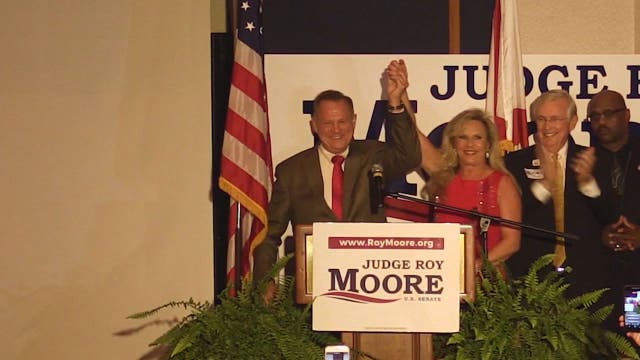 Alabama Republican Roy Moore denies sexual misconduct accusations