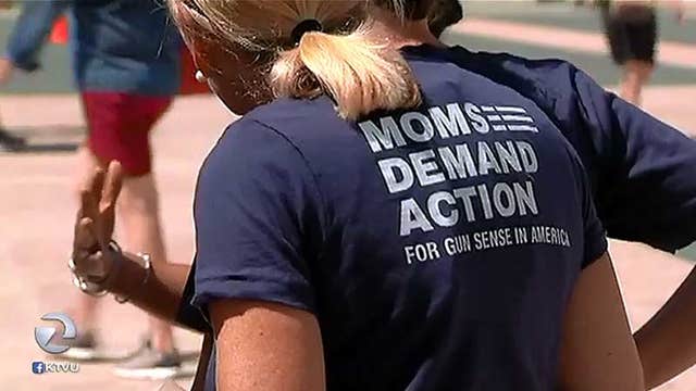 Group participates in nationwide push for gun control laws