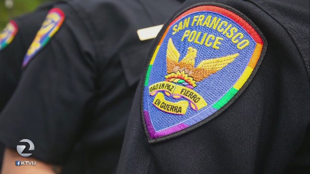 SFPD Pride patches, patrol vehicle an effort show solidarity with LGBTQ+ community