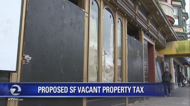 San Francisco may propose a vacant property tax