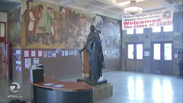 San Francisco school board considers covering up mural that some find offensive and racist