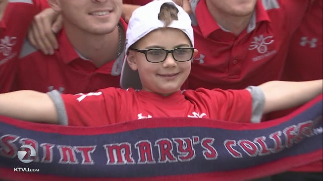 7-year-old battling cancer is the newest Saint Mary's soccer recruit
