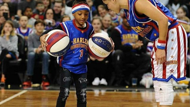 That Kid's Got Game: Eight-year-old girl with crazy dribbling skills