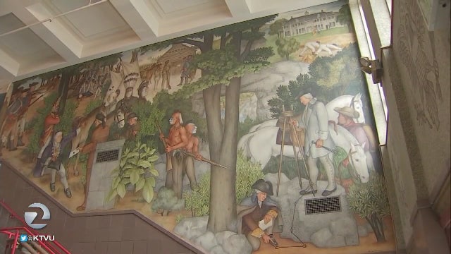 San Francisco school board votes to keep divisive mural