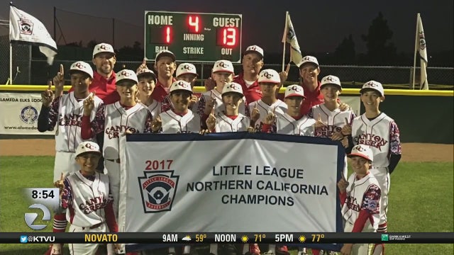 Local little league team closes in on Little League World Series