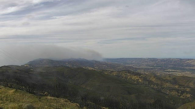 Evacuations ordered in 1,700-acre fire burning along Highway 16 in Yolo County