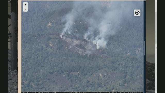 Brush fire burns 12 acres in Santa Cruz Mountains