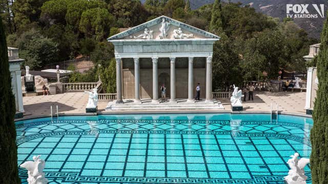 Select few allowed to swim in Hearst Castle pools