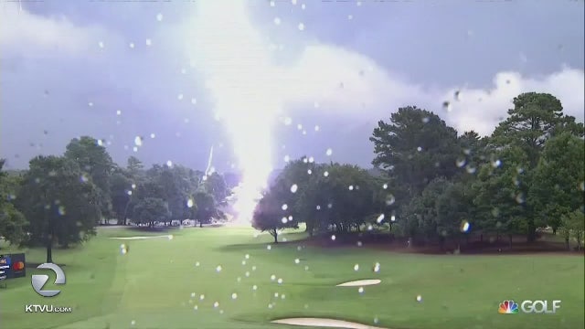 Multiple people injured after lightning strike at PGA Tour Championship