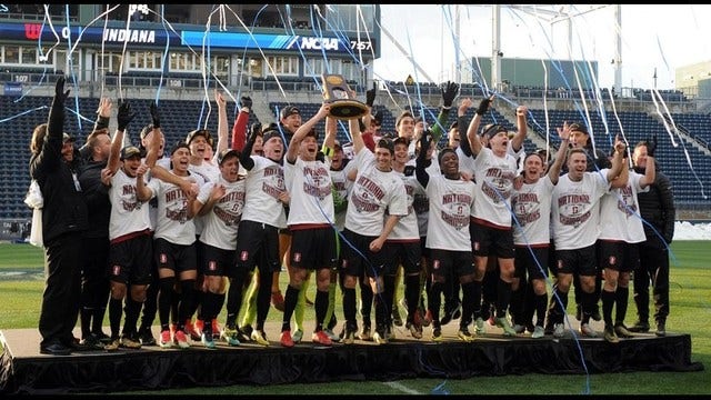 Stanford men's soccer team wins historic third consecutive NCAA title