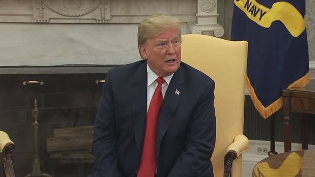 Trump says he's interviewed 4 possible Supreme Court justice candidates for Kennedy seat