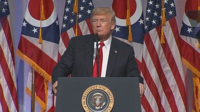 Trump complains to Ohio GOP that Dems are 'negative, nasty'