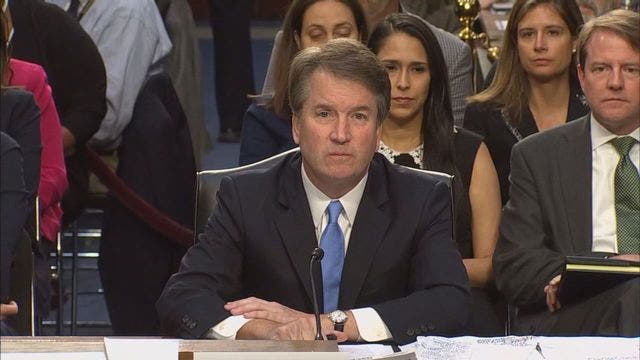 Trump says 'hard' to imagine Kavanaugh did wrong
