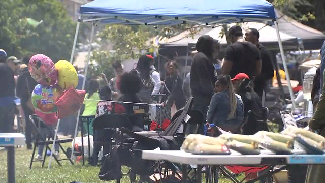 DJs, vendors, Nipsey Hussle altar ready to go for BBQ 'N While Black party in Oakland