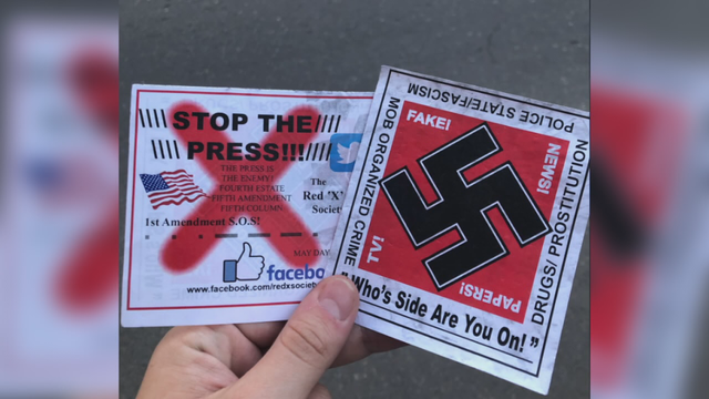 Drone drops swastika-laden, anti-media fliers outside Ariana Grande concert in Sacramento