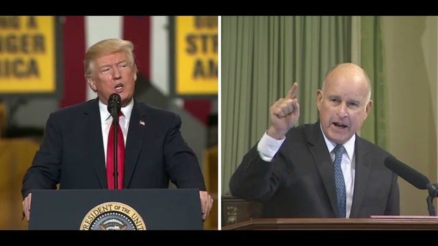 Trump blasts California governor's immigrant pardons