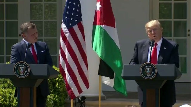 Blaming Assad, Trump says Syria attack 'cannot be tolerated'