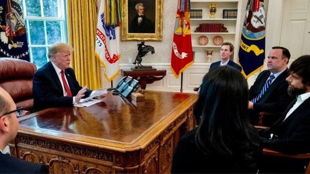 Trump meets with Twitter CEO amid bias complaints