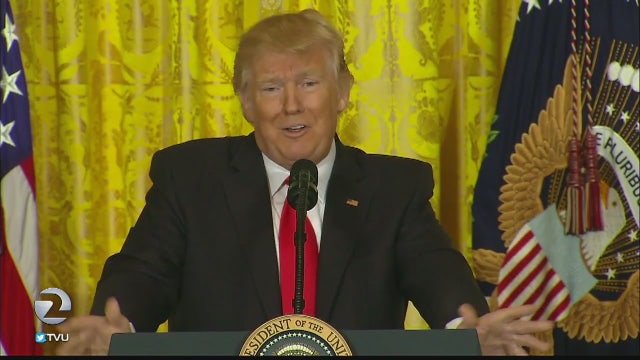 Trump, in unprecedented fashion for a president, rips press