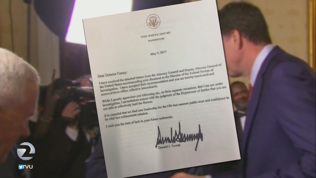 Trump abruptly axes FBI's Comey in midst of Russia probe