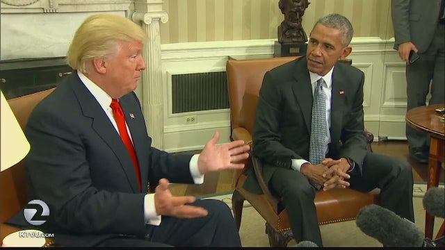 Trump transitions to power, meets Obama in Washington