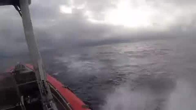 Intense video shows Coast Guard leap onto 'narco submarine' carrying cocaine