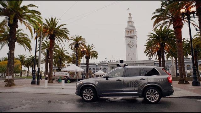 Uber launches self-driving cars in San Francisco