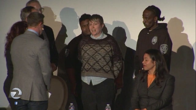 Uninvited candidate crashes mayoral forum in SF's Castro, banner bearers bounced