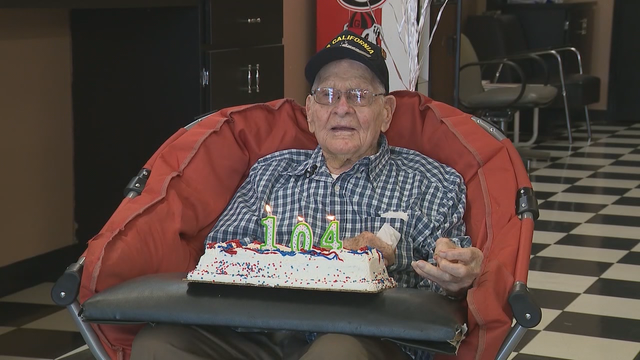 Georgia WWII veteran celebrates 104th birthday