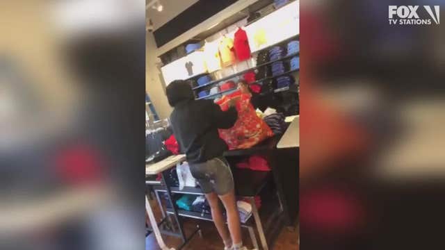 Vacaville police seek public's help in identifying suspects seen stealing clothes