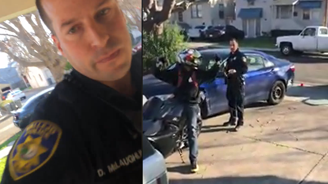 Marine vet says Vallejo cop assaulted him for filming traffic stop