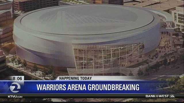 Golden State Warriors break ground on new San Francisco stadium