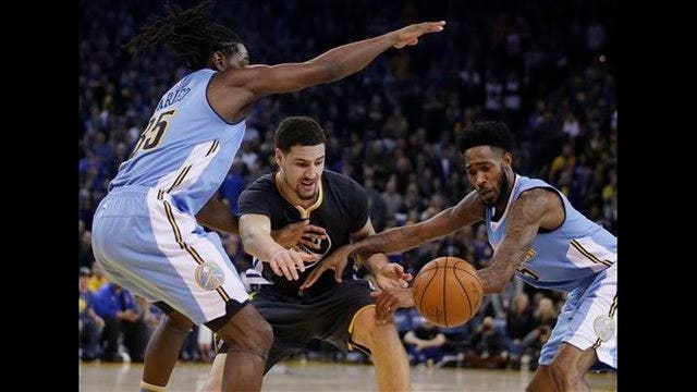 Warriors beat Nuggets 111-108 in OT