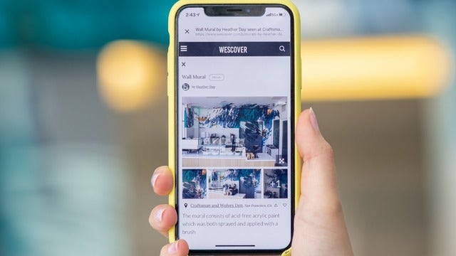 Google Lens helps you identify local SF artists