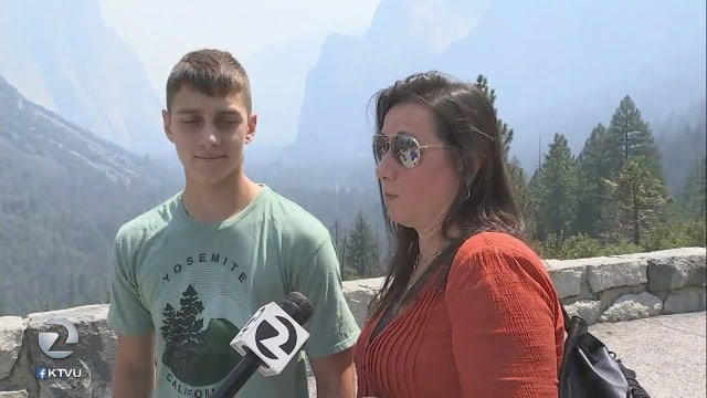 Yosemite Valley reopens after wildfires create unhealthy air quality