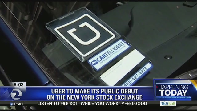 Uber shares slide below $37, 17% below IPO price