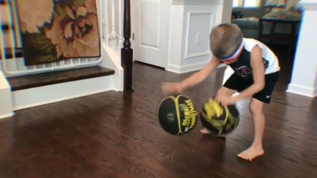 That Kid's Got Game: 5-year-old with Harlem Globetrotter inspired trick shots