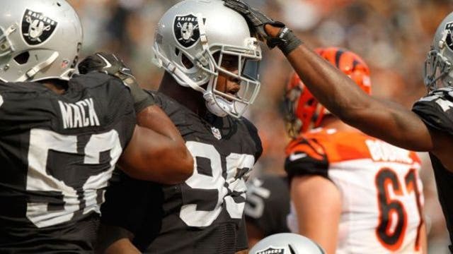 Raiders' Aldon Smith suspended for 1 year